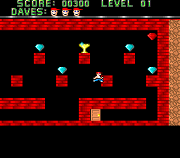 Level 1 scrolling to the right